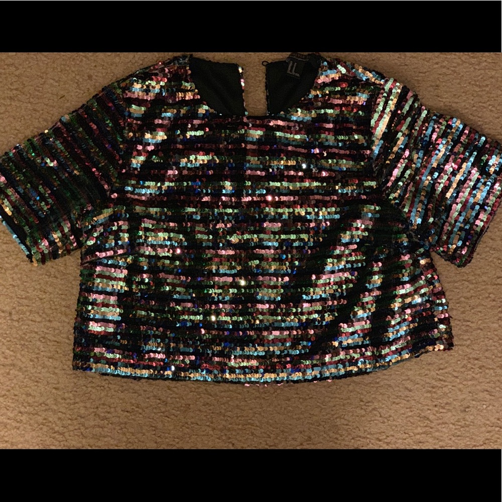 Multicolor Sequin Top - image 1